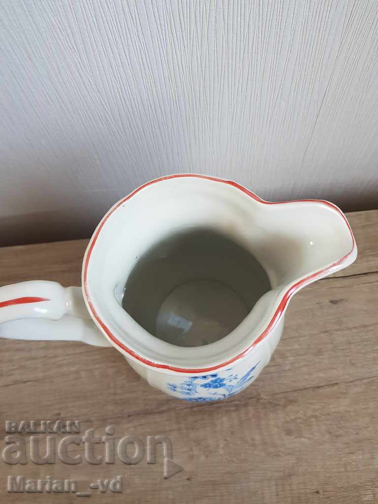 Bulgarian porcelain jug baroque - 6