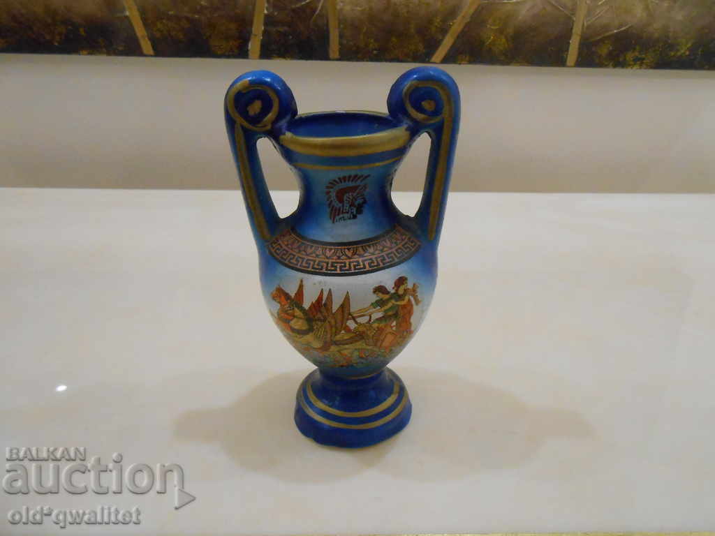 VASE, height approx. 18 cm, magnificent Greece - 6 VASE, height approx. 18 cm, magnificent Greece - 6