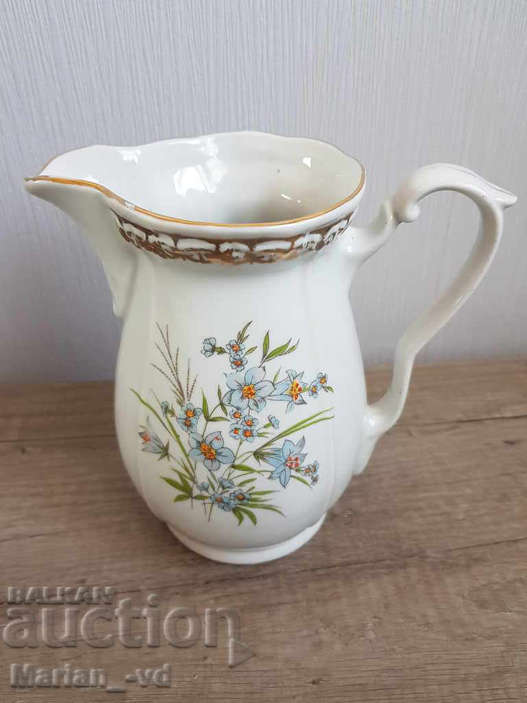 Μπαρόκ βουλγαρική κανάτα πορσελάνης - 6 Μπαρόκ βουλγαρική κανάτα πορσελάνης - 6