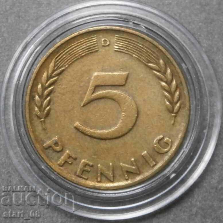 Germania 5 pfennig 1949