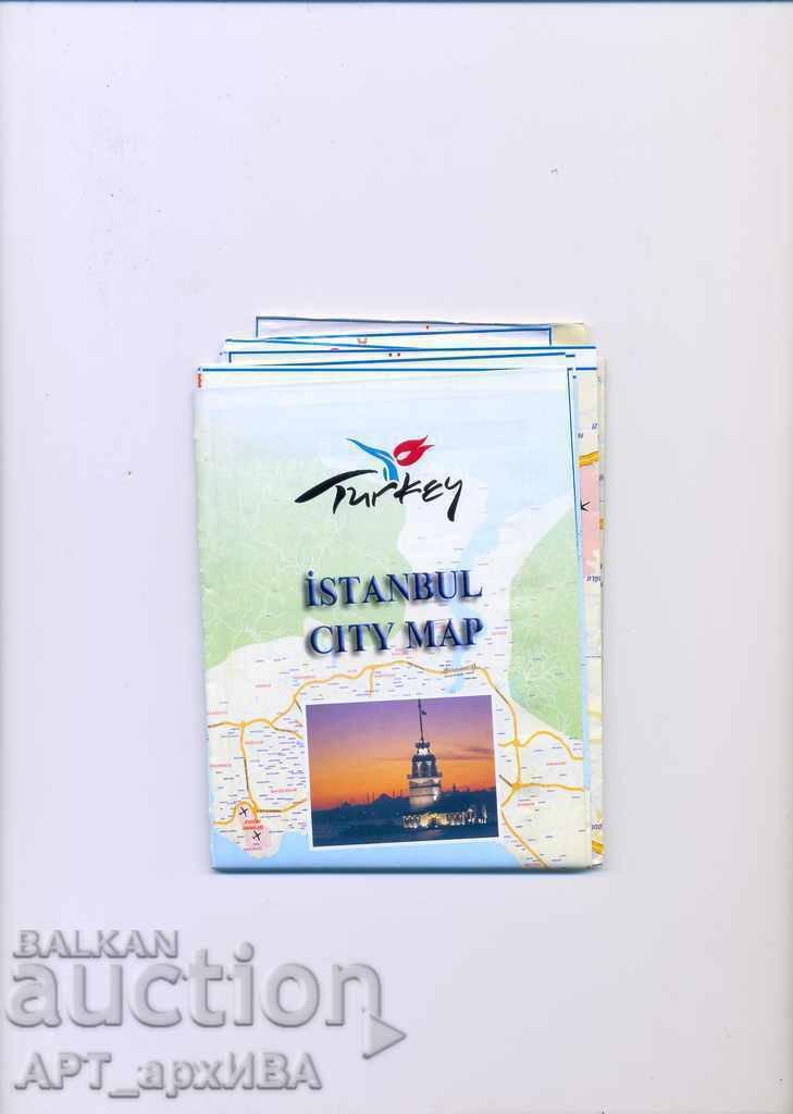 Map of ISTANBUL. with price 9.50 BGN | € 4.86 Map of ISTANBUL. with price 9.50 BGN | € 4.86