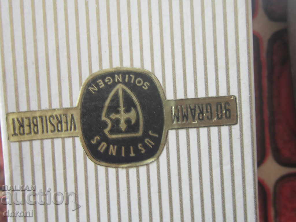 Auction Great silver-plated Solingen cake spatula Auction Great silver-plated Solingen cake spatula