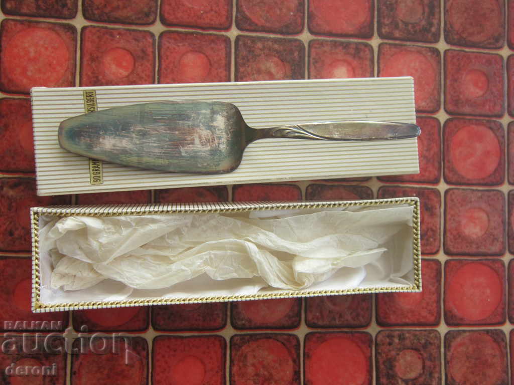 Great silver-plated Solingen cake spatula - 5 Great silver-plated Solingen cake spatula - 5