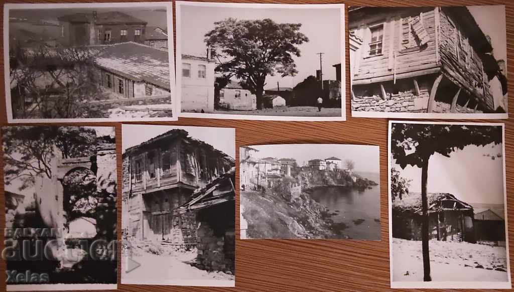 Παλιά φωτογραφία Σωζόπολη δεκαετίας του 1960 10 τεμ.