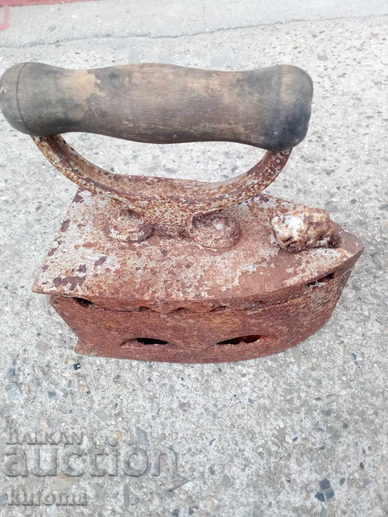 Auction Old iron on fire Auction Old iron on fire