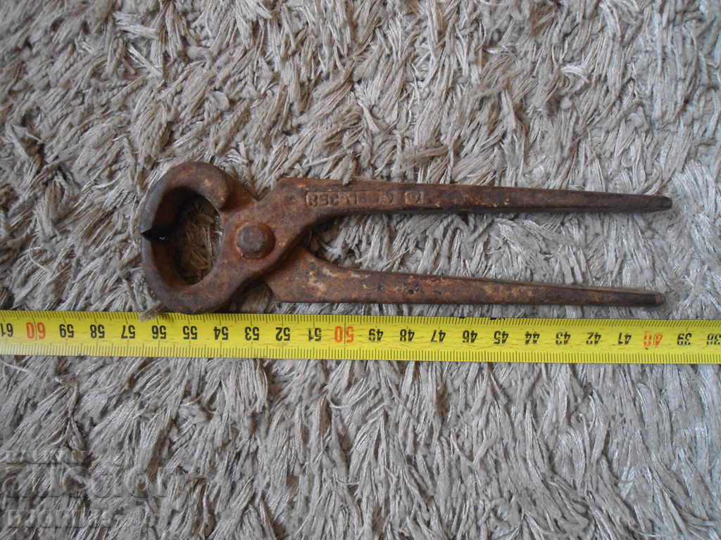 Old pliers, markings - 7