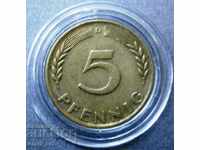 5 pfennig 1950