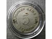 5 pfennigs 1906