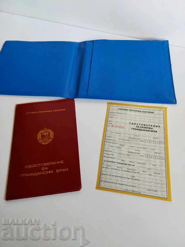 SOC CIVIL MARRIAGE CERTIFICATE + BIOGRAPHY BOOK NEPOLZ - 6 SOC CIVIL MARRIAGE CERTIFICATE + BIOGRAPHY BOOK NEPOLZ - 6
