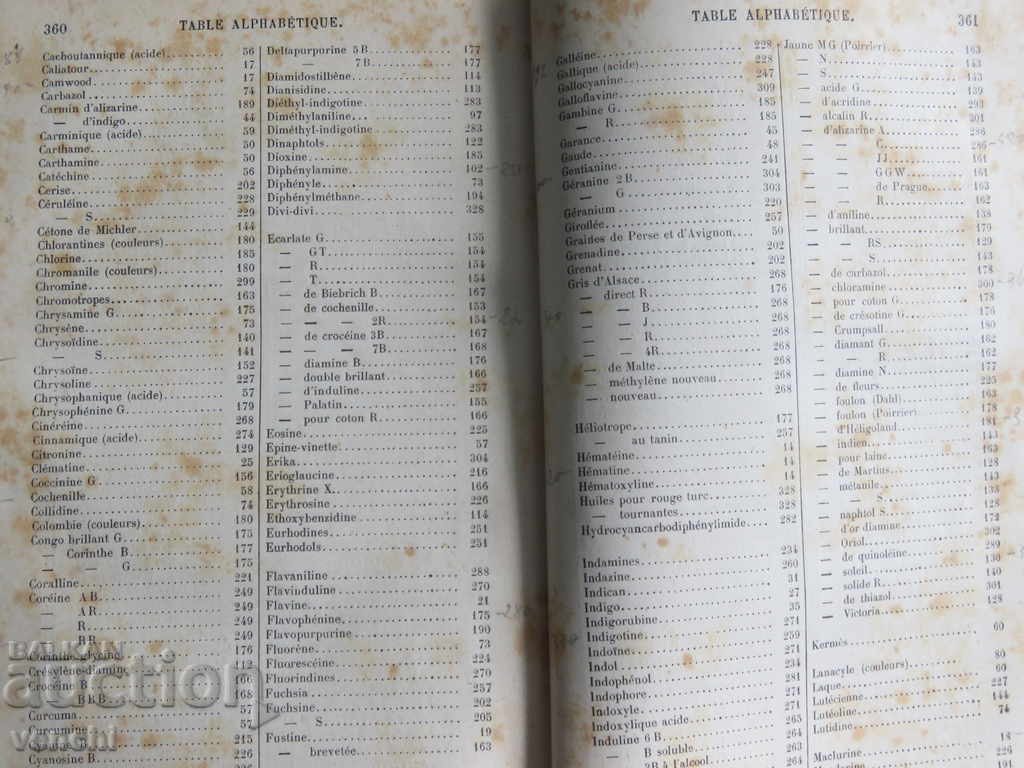 1902 - ENCYCLOPEDIA OF DYES - CHEMISTRY - FRENCH - 6 1902 - ENCYCLOPEDIA OF DYES - CHEMISTRY - FRENCH - 6