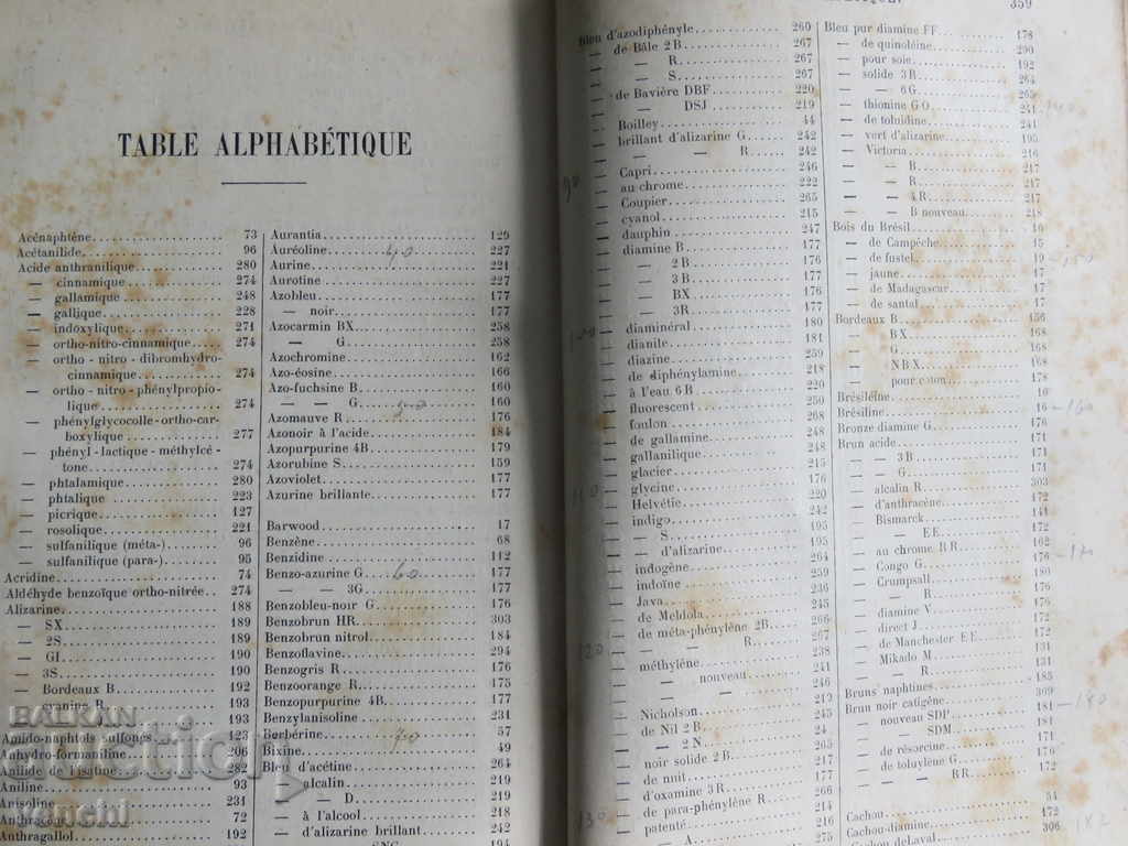 1902 - ENCYCLOPEDIA OF DYES - CHEMISTRY - FRENCH - 7 1902 - ENCYCLOPEDIA OF DYES - CHEMISTRY - FRENCH - 7