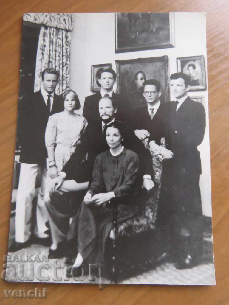 1990 - SIMEON II FAMILY - ADDRESS IN MADRID 1990 - SIMEON II FAMILY - ADDRESS IN MADRID