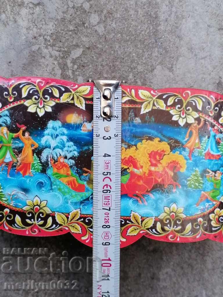 Παλιό ρωσικό κουτί κοσμημάτων ΕΣΣΔ - 5 Παλιό ρωσικό κουτί κοσμημάτων ΕΣΣΔ - 5