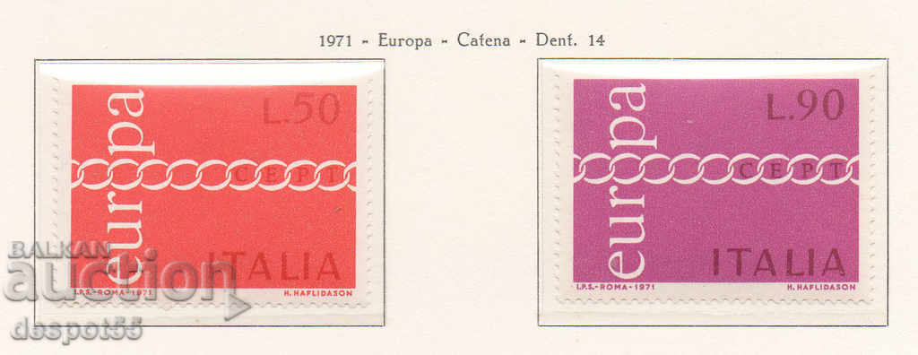 1971. Ιταλία. Ευρώπη.