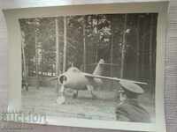 Old photo Fighter aircraft MIG 15