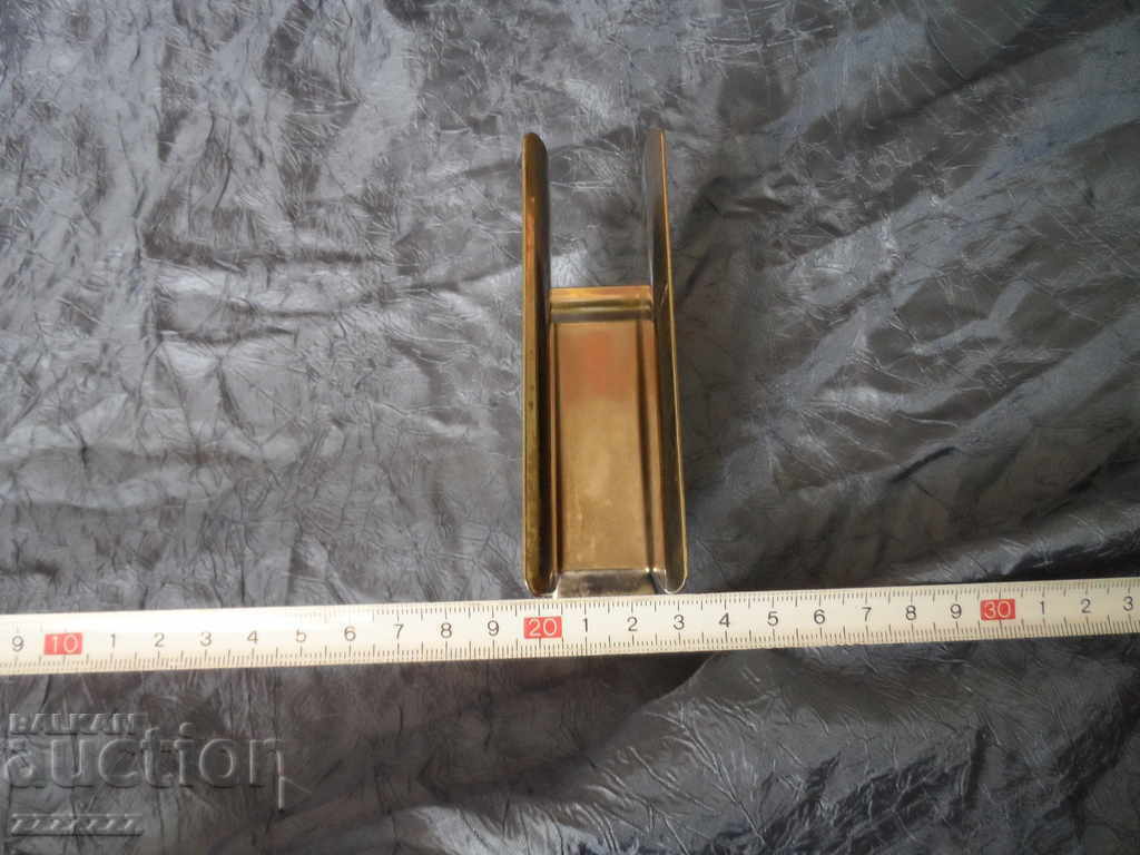 Soc. metal napkin with price 10.00 BGN | € 5.11 Soc. metal napkin with price 10.00 BGN | € 5.11