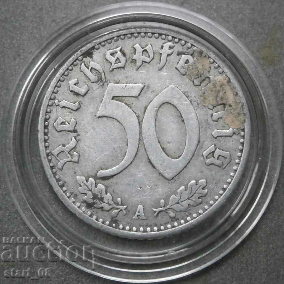 Германия - 50 райхспфенига 1935