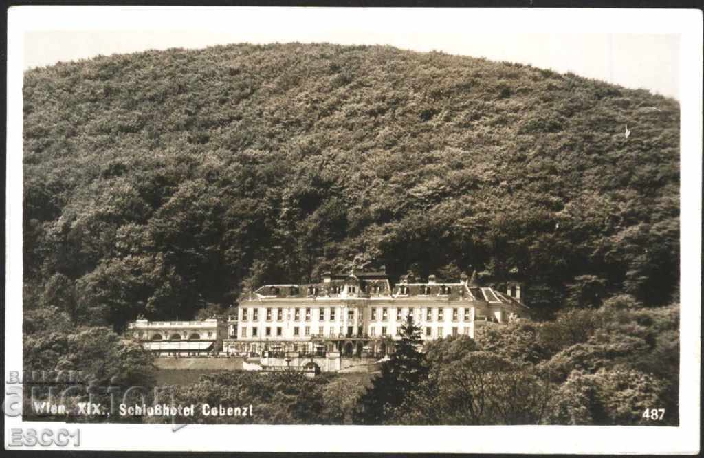 Traveling postcard Vienna Cobenzal before 1932 Austria