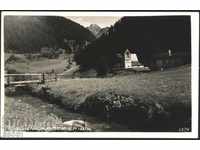 Пътувала пощенска картичка Проходът Люег преди 1943  Австрия