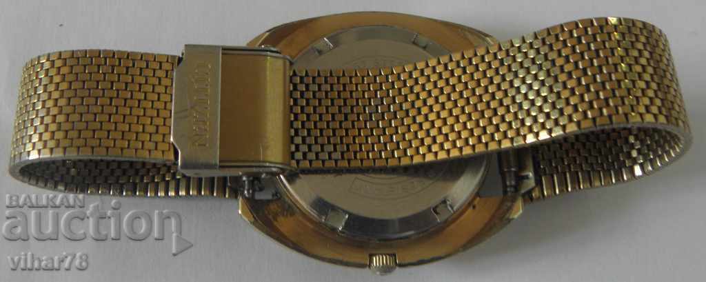 GOLDEN MEN'S WATCH SEIKO-AUTOMATIC RARE MODEL - 7 GOLDEN MEN'S WATCH SEIKO-AUTOMATIC RARE MODEL - 7