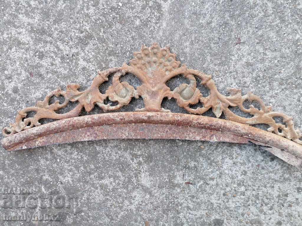 Decoration panel from embossed cast iron late 19th century bas-relief with price 59.00 BGN | € 30.17 Decoration panel from embossed cast iron late 19th century bas-relief with price 59.00 BGN | € 30.17