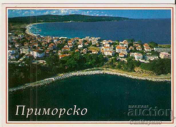 Картичка  България  Приморско Изглед 10*