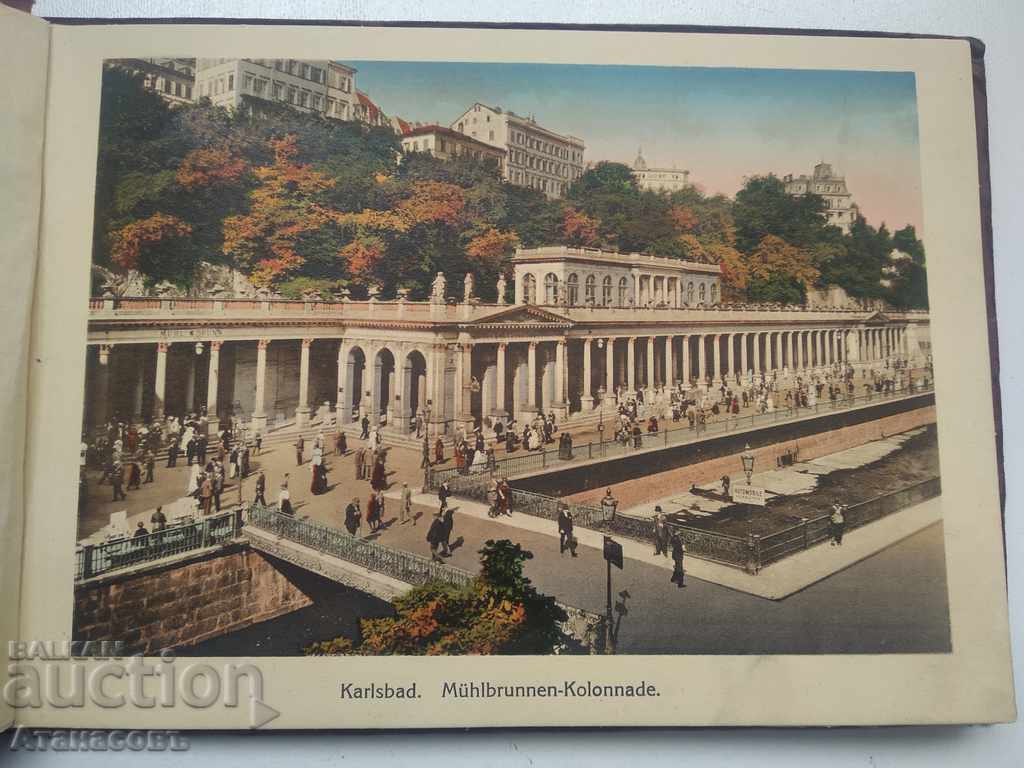 Auction  Karlsbad Lithograph Album Karlovy Vary 1932