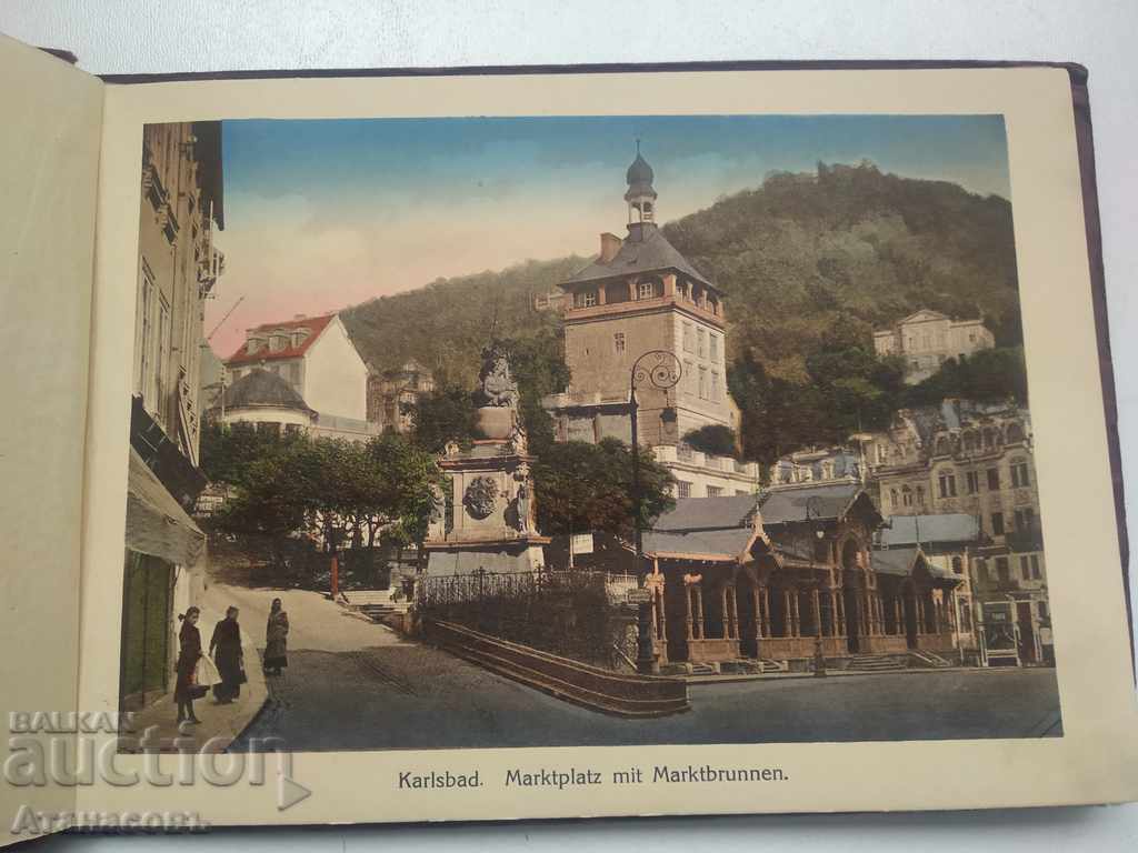 Delivery of Karlsbad Lithograph Album Karlovy Vary 1932