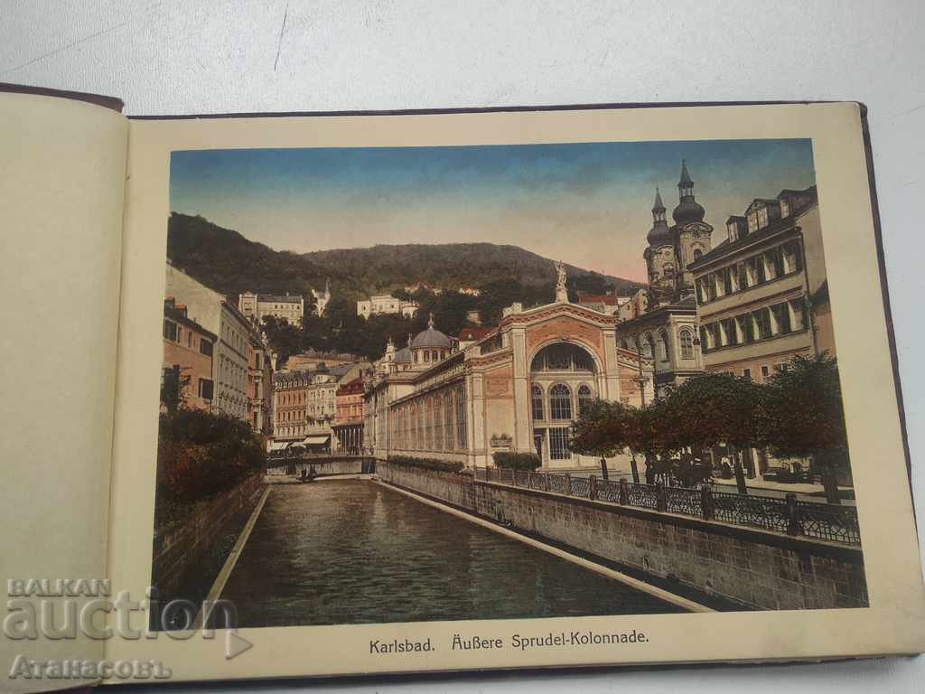 Karlsbad Lithograph Album Karlovy Vary 1932 - 5 Karlsbad Lithograph Album Karlovy Vary 1932 - 5