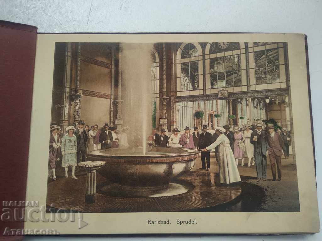 Karlsbad Lithograph Album Karlovy Vary 1932 - 6 Karlsbad Lithograph Album Karlovy Vary 1932 - 6