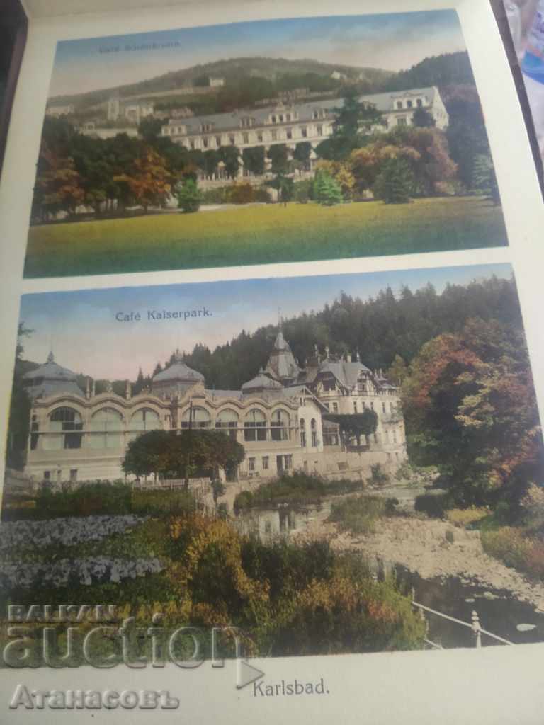 Karlsbad Lithograph Album Karlovy Vary 1932 - 7 Karlsbad Lithograph Album Karlovy Vary 1932 - 7