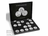 luxury wooden box VOLTERRA for 20 COCABURA coins