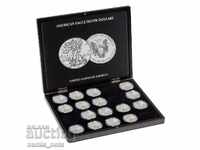 luxury wooden box VOLTERRA for 20 American Eagle