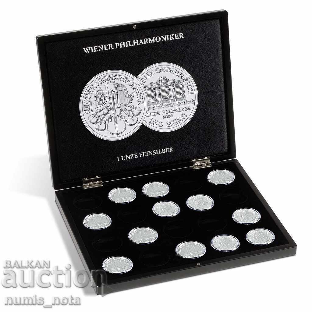 luxury box VOLTERRA for 20 coins of the Vienna Philharmonic luxury box VOLTERRA for 20 coins of the Vienna Philharmonic