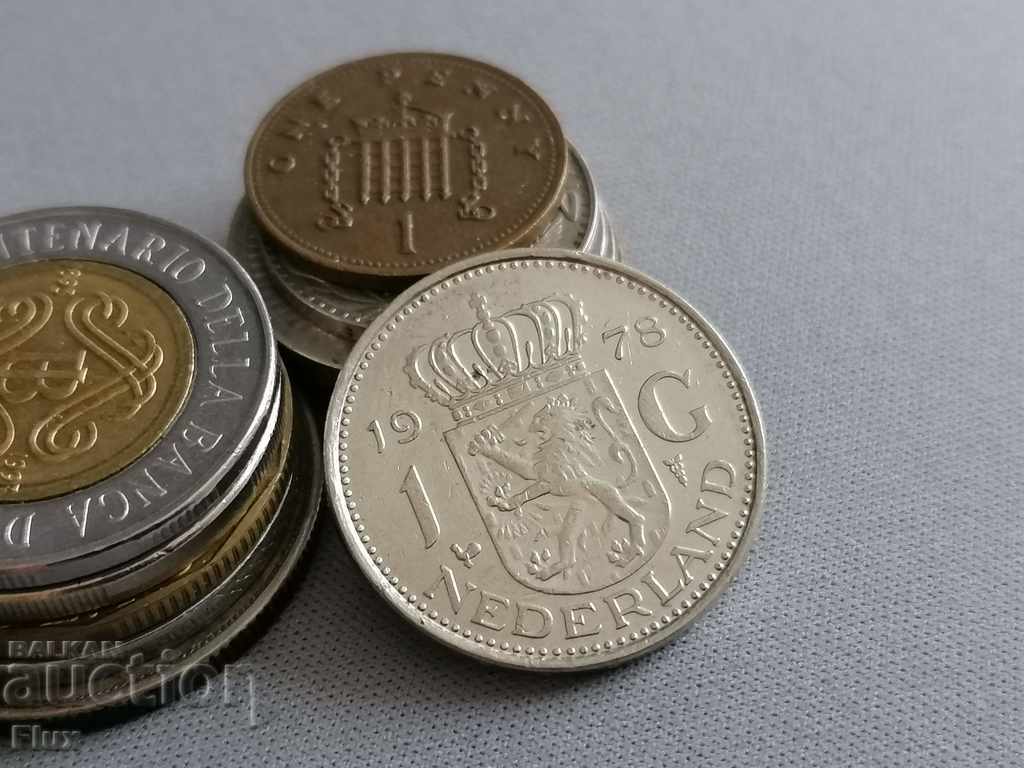 Coin - Netherlands - 1 guilder 1978