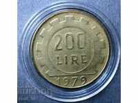 Италия 200 лири 1979