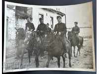 2264 Kingdom of Bulgaria officers with horses 40s