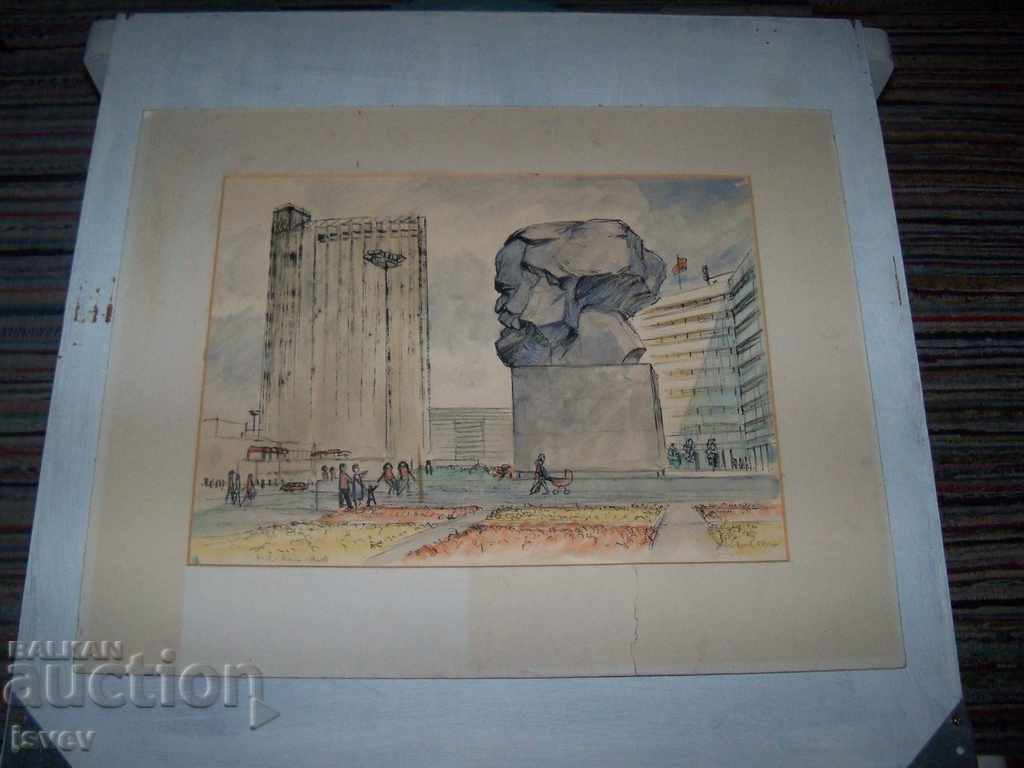 The Karl Marx Monument in Chemnitz, social art with price 239.00 BGN | € 122.20 The Karl Marx Monument in Chemnitz, social art with price 239.00 BGN | € 122.20