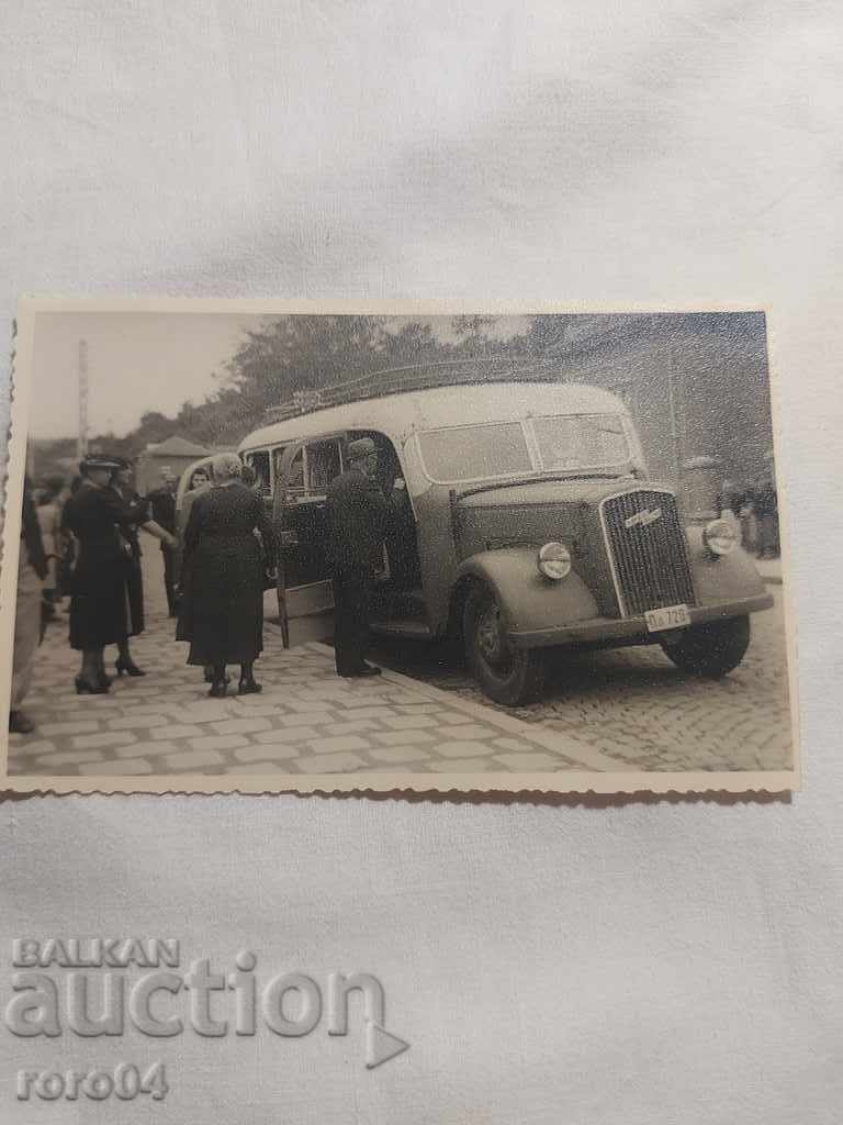 ПЛОВДИВ - АВТОБУС OPEL - WW II