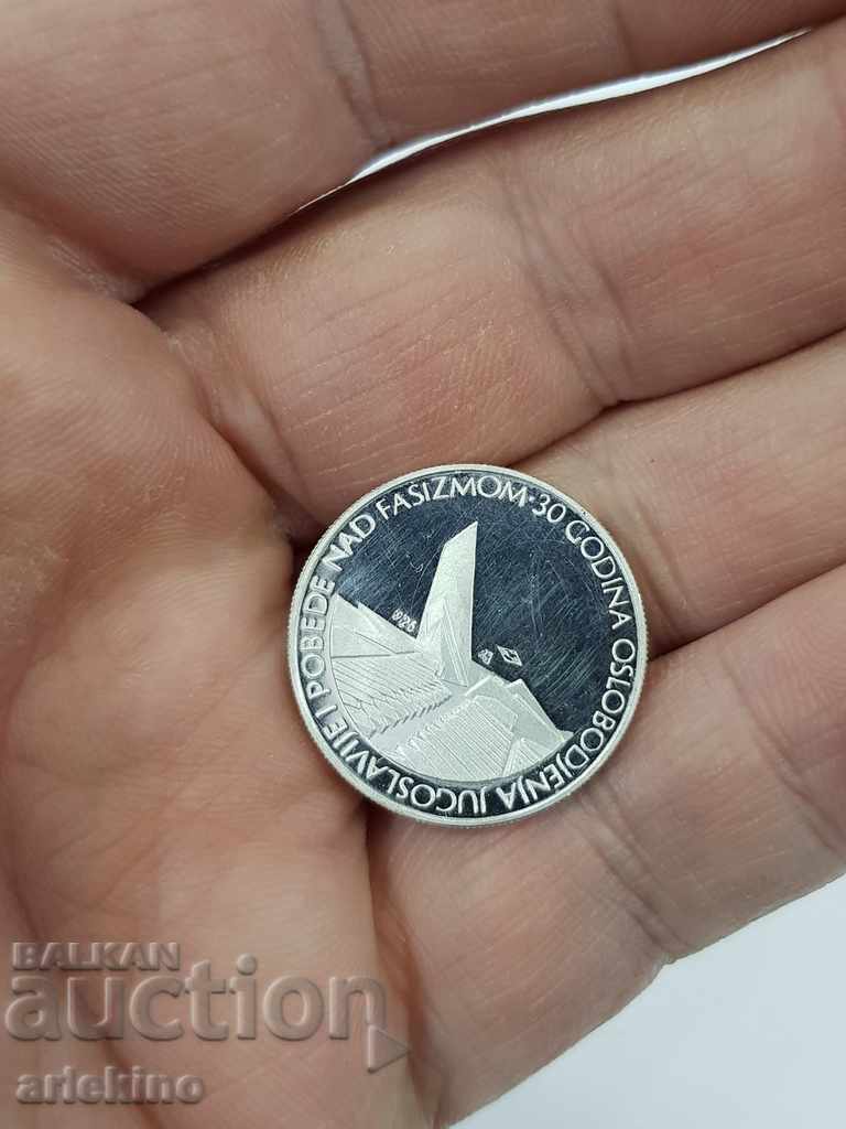 Ασημένιο επιτραπέζιο μετάλλιο με τον Τίτο - 5 Ασημένιο επιτραπέζιο μετάλλιο με τον Τίτο - 5