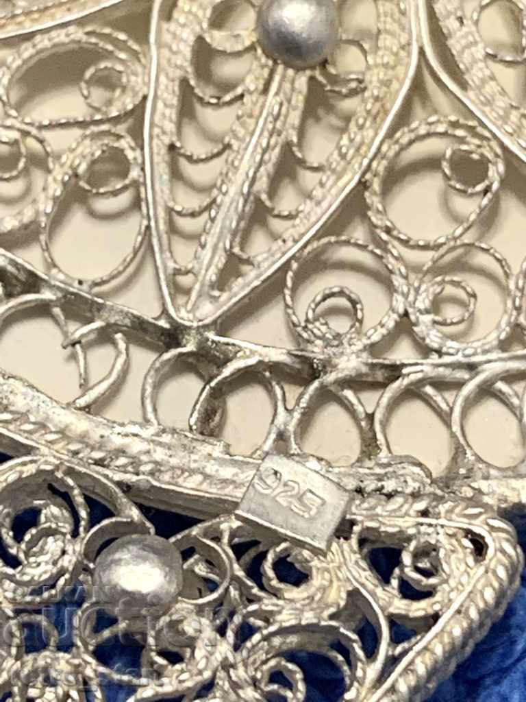 Ασημί καθρέφτης, φιλιγκράν - 5 Ασημί καθρέφτης, φιλιγκράν - 5