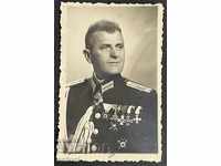 2289 Царство България полковник военен Юрист с ордени 1941г.