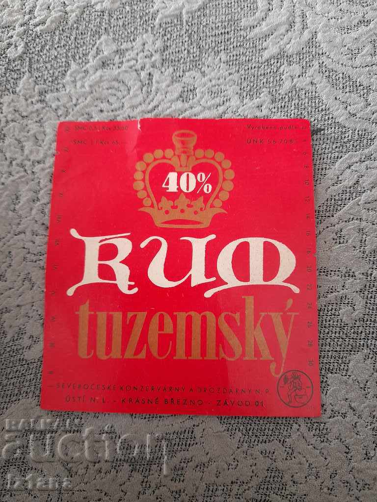 Εθιμοτυπία Rum Tuzemski