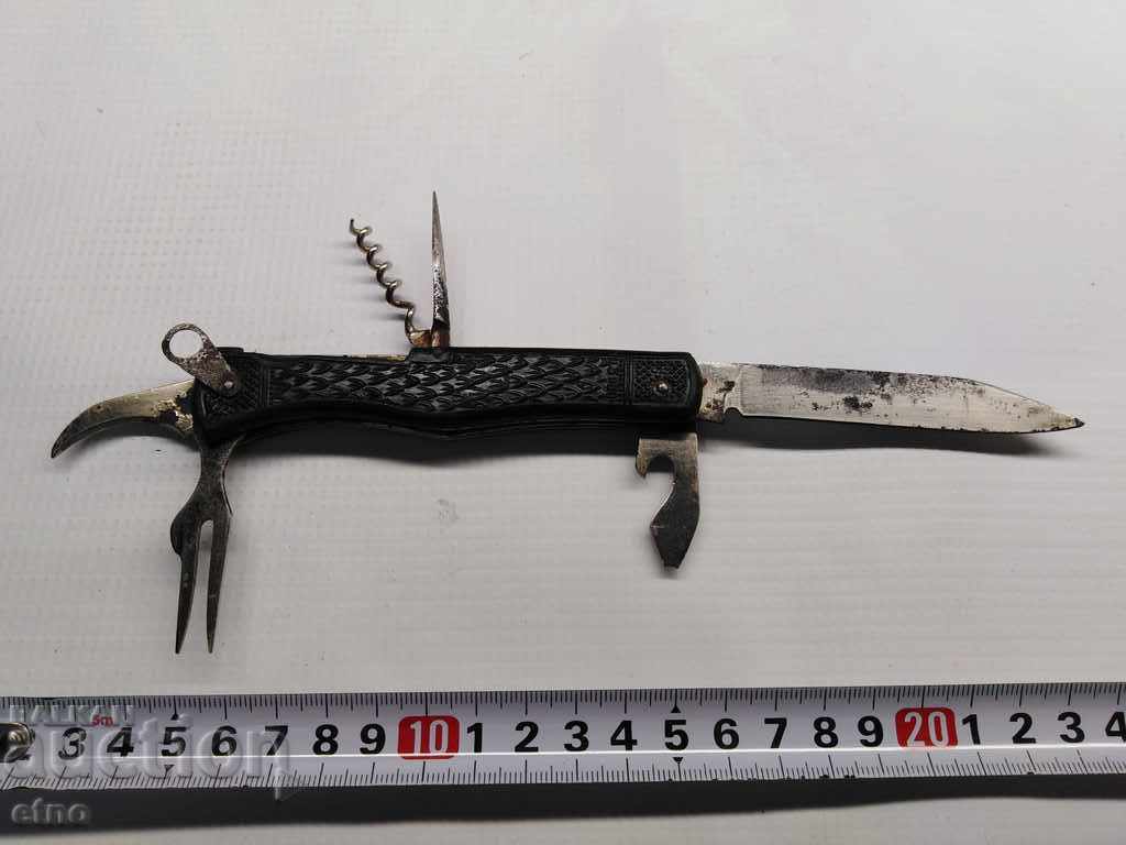 Auction  OLD HUNTING USSR KNIFE - TOURIST