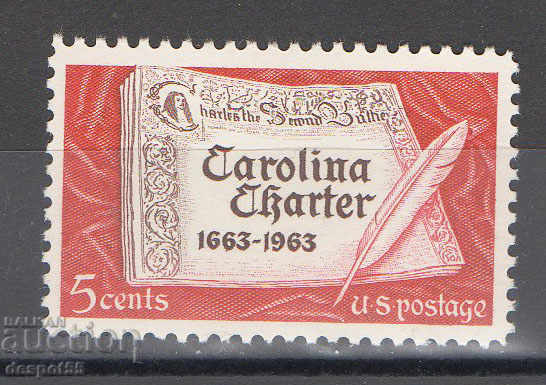 1963. USA. Carolina's Charter.