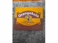 Etichetă de la Orangecola Limonade