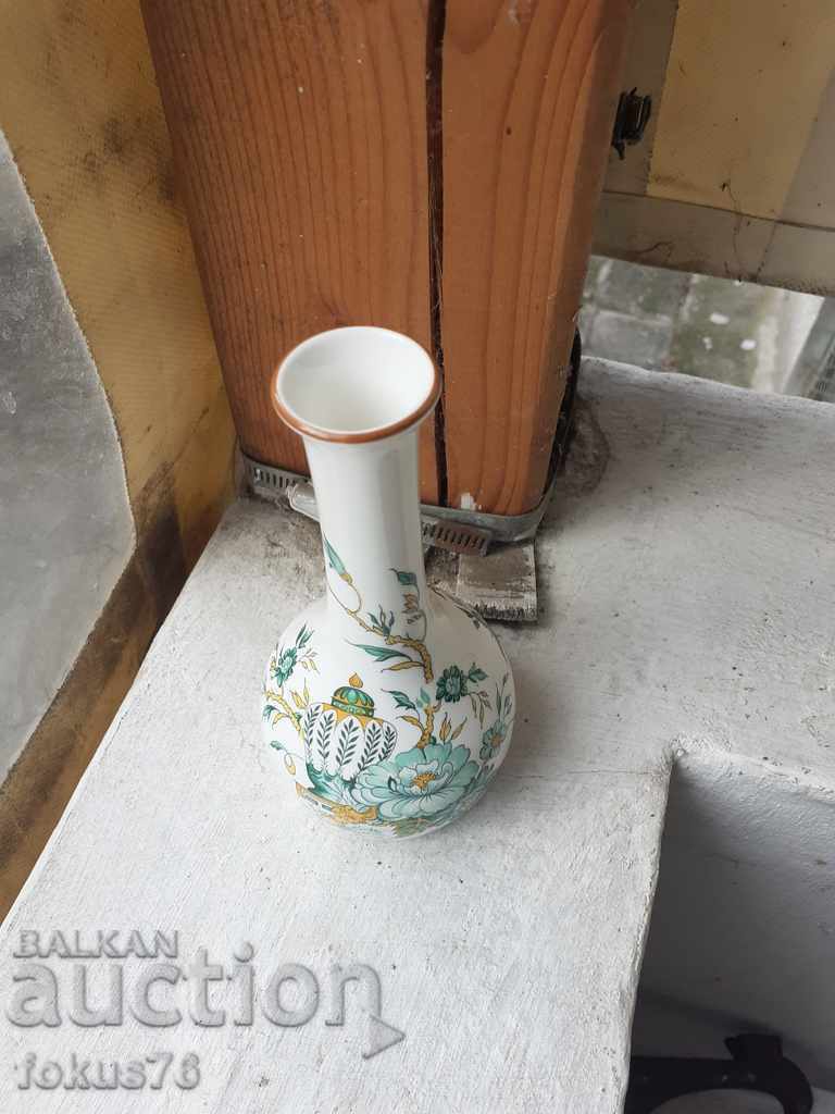 Auction  Staffordshire England porcelain vase porcelain