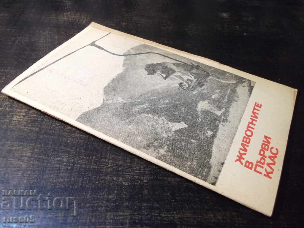 Book "Animals in first grade - Dimo Bozhkov" - 30 p. - 7 Book "Animals in first grade - Dimo Bozhkov" - 30 p. - 7