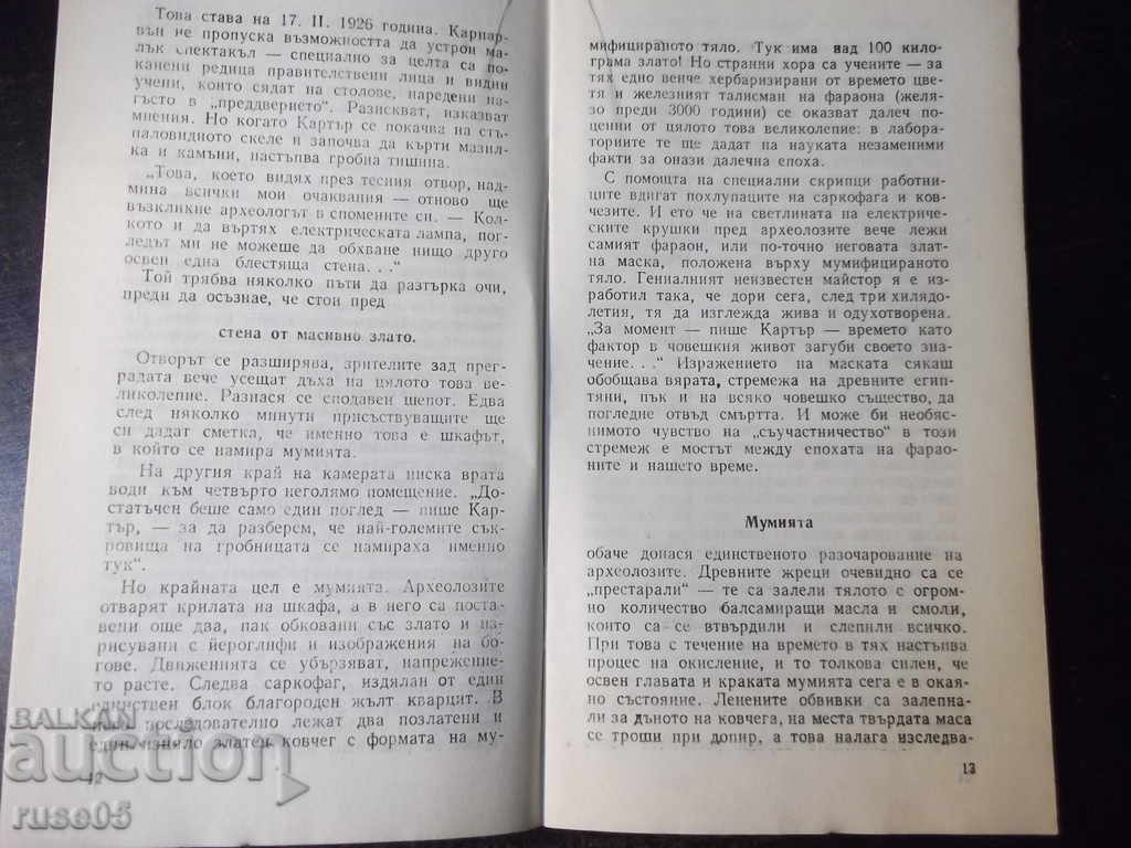 Delivery of Book "The Happy Pharaoh - Ivaylo Dichev" - 30 p.