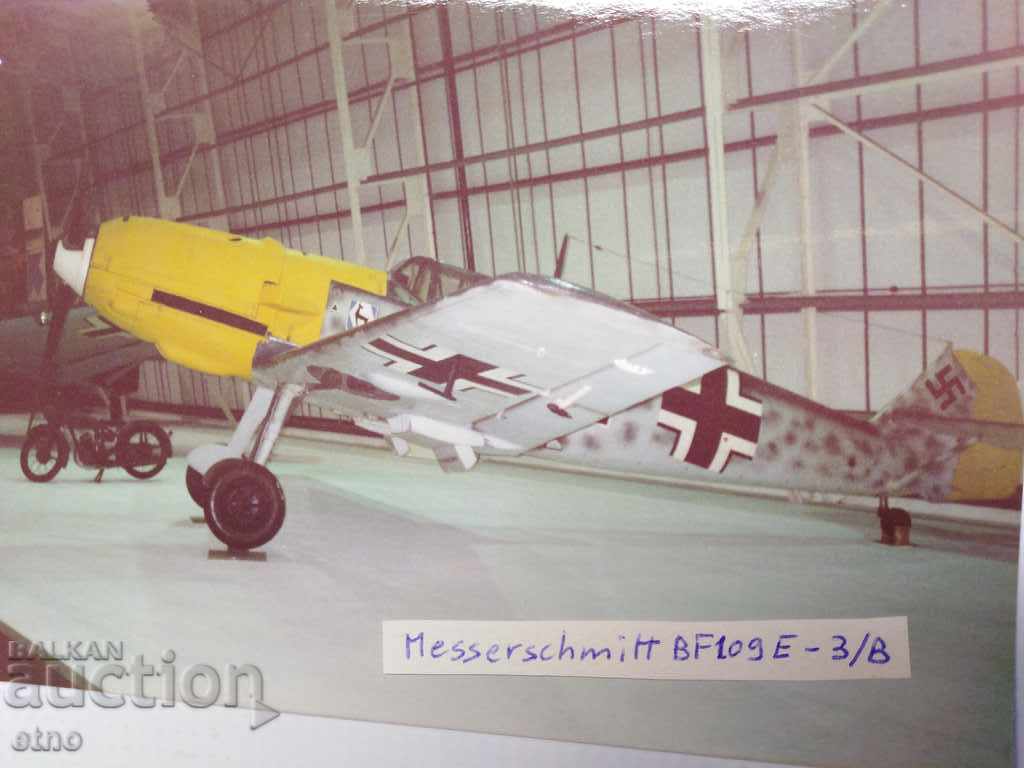 Auction An old photo of an airplane in a museum in Germany Auction An old photo of an airplane in a museum in Germany